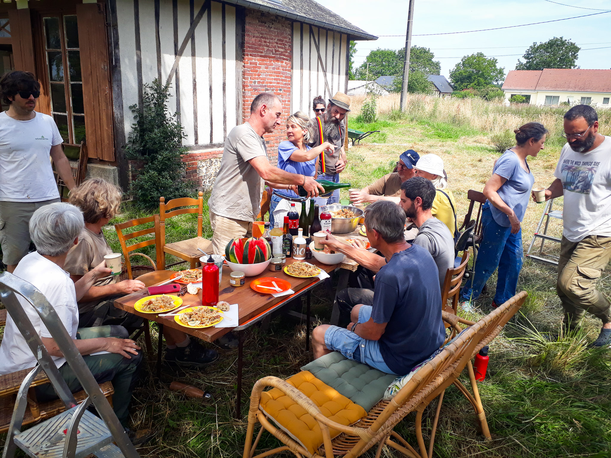 Accueillir un chantier participatif