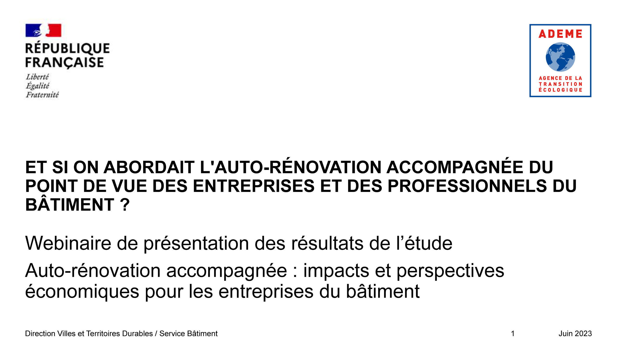 Impacts et perspectives économiques pour les entreprises du bâtiment_Webinaire